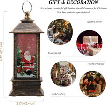 Load image into Gallery viewer, Christmas Lantern Light Decoration