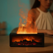 Load image into Gallery viewer, Flame Aromatherapy Humidifier - 4-in-1 Diffuser with Smart Timer