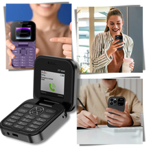 Load image into Gallery viewer, Dual Sim Small Folding Cell Phone
