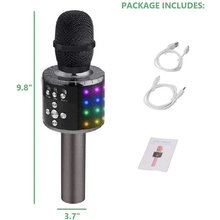Load image into Gallery viewer, Bluetooth Karaoke Microphone