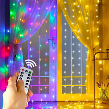 Load image into Gallery viewer, Christmas Fairy String Curtain Light