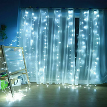 Load image into Gallery viewer, Christmas Fairy String Curtain Light