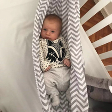 Load image into Gallery viewer, Cotton Hammock Swing Chair for Kids Indoor and Outdoor