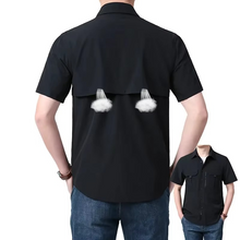 Load image into Gallery viewer, Men's Lightweight Ice Silk Short Sleeve Work Shirt