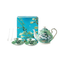 Load image into Gallery viewer, Exquisite Ceramic Tea and Coffee Set with Hand‑Painted Art and Matching Dish
