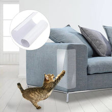 Load image into Gallery viewer, Clear Self Adhesive Furniture Protector Sheet with Scratch Guard for Fabric Upholstery