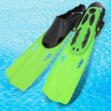 Load image into Gallery viewer, Adjustable Open Heel Snorkeling Fins, Compact Travel Swim Flippers for Snorkeling and Diving