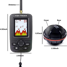 Load image into Gallery viewer, Portable Wireless Sonar Fish Finder and Underwater Echo Sounder