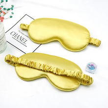Load image into Gallery viewer, Premium Silk Feel Sleep Eye Mask for Complete Light Blocking and Relaxation