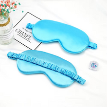 Load image into Gallery viewer, Premium Silk Feel Sleep Eye Mask for Complete Light Blocking and Relaxation