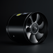 Load image into Gallery viewer, Quiet Bathroom Extractor Fan at 32 dB with ABS Housing in Black or White and 4 Sizes
