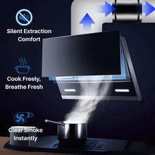 Load image into Gallery viewer, Quiet Bathroom Extractor Fan at 32 dB with ABS Housing in Black or White and 4 Sizes