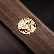 Load image into Gallery viewer, Walnut Watch Collection Box With Glass Top