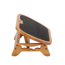 Load image into Gallery viewer, Wooden Under-Desk Footrest – Ergonomic Leg Support for Home & Office
