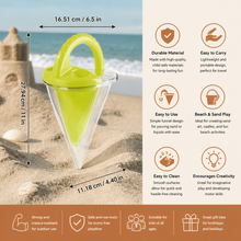 Load image into Gallery viewer, Sand Funnel Toy with Easy Grip Handle for Kids Drawing and Pattern Making