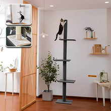 Load image into Gallery viewer, Adjustable Cat Tree Tower for Climbing, Scratching and Resting
