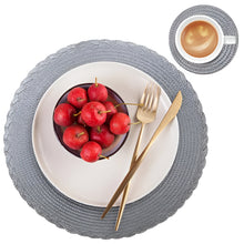 Load image into Gallery viewer, Washable Non-Slip Braided Placemats