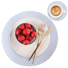 Load image into Gallery viewer, Washable Non-Slip Braided Placemats