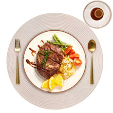 Load image into Gallery viewer, Washable Non-Slip Braided Placemats
