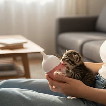 Load image into Gallery viewer, Kitten Feeding Bottle Anti-Choking Design BPA-Free