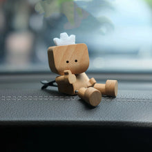 Load image into Gallery viewer, Wobbling Guy Wooden Car Diffuser with Natural Scent Diffusion