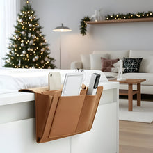Load image into Gallery viewer, Felt Bedside Organizer with Cable Openings