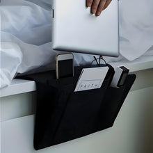 Load image into Gallery viewer, Felt Bedside Organizer with Cable Openings