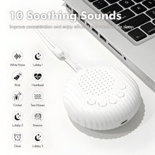 Load image into Gallery viewer, Travel Friendly Noise Machine with 10 Soothing Sleep Sounds