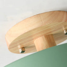 Load image into Gallery viewer, Modern Round LED Ceiling Light, Semi Flush Mount for Bedroom