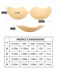 Load image into Gallery viewer, Reusable Strapless Silicone Bra with Push-Up Support