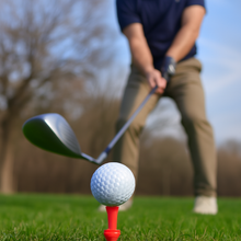 Load image into Gallery viewer, 50 Pack Colorful Plastic Golf Tees with Step Down Graduated Height Control