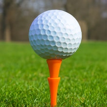 Load image into Gallery viewer, 50 Pack Colorful Plastic Golf Tees with Step Down Graduated Height Control