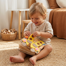 Load image into Gallery viewer, Montessori Touch and Feel Storybook Set with Tactile Pages for Screen Free Learning