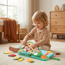 Load image into Gallery viewer, Montessori Touch and Feel Storybook Set with Tactile Pages for Screen Free Learning