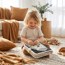 Load image into Gallery viewer, Montessori Touch and Feel Storybook Set with Tactile Pages for Screen Free Learning