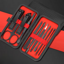 Load image into Gallery viewer, 16-Piece Stainless Steel Manicure and Pedicure Grooming Set