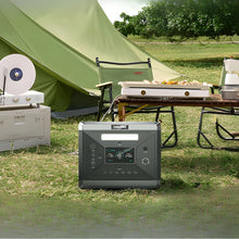 Load image into Gallery viewer, High-Capacity 2160Wh Portable Power Station with 2400W AC Output and Solar Charging