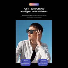 Load image into Gallery viewer, Smart Audio Sunglasses with Touch Control, AI Voice Assistant, and UV Protection
