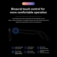 Load image into Gallery viewer, Smart Audio Sunglasses with Touch Control, AI Voice Assistant, and UV Protection