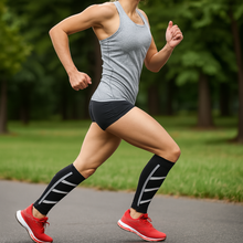 Load image into Gallery viewer, Compression Calf Support Sports Socks for Running and Basketball