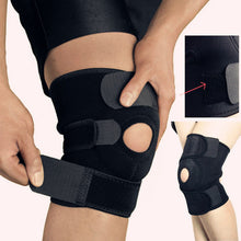 Load image into Gallery viewer, Adjustable Knee Brace with Three Elastic Straps and Moisture Wicking Fabric