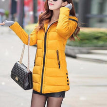 Load image into Gallery viewer, Long Quilted Coat For Women