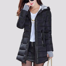 Load image into Gallery viewer, Long Quilted Coat For Women