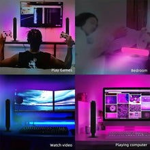 Load image into Gallery viewer, USB RGB Light Strip for Desk and Gaming Ambient Lighting
