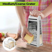 Load image into Gallery viewer, Double-Sided Stainless Steel Kitchen Grater for Easy Food Prep