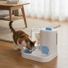Load image into Gallery viewer, Cat Food Dispenser Automatic Gravity Feeder and Water Bowl