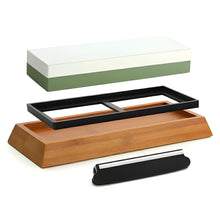 Load image into Gallery viewer, 360 Degree Knife Sharpening System with Diamond Whetstone