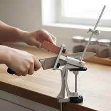 Load image into Gallery viewer, Professional Knife Sharpening System with Diamond Grinding Stones