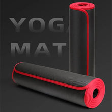 Load image into Gallery viewer, Extra Thick Cushioned Yoga Mat with Anti Slip Surface for Yoga, Pilates and Stretching in Four Colors