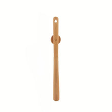 Load image into Gallery viewer, Ergonomic Walnut Magnetic Shoehorn with Wall Mount